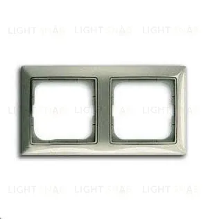 Рамка двойная ABB Basic 55, цвет шампань 2CKA001725A1502 2CKA001725A1502