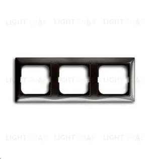Рамка трехместная ABB Basic 55, цвет серый 2CKA001725A1533 2CKA001725A1533