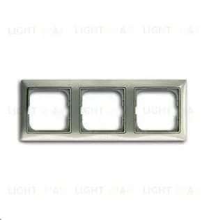 Рамка трехместная ABB Basic 55, цвет шампань 2CKA001725A1503 2CKA001725A1503