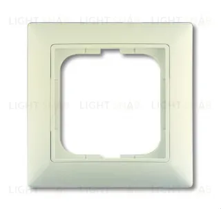Рамка одинарная ABB Basic 55, слоновая кость 2CKA001725A1484 2CKA001725A1484