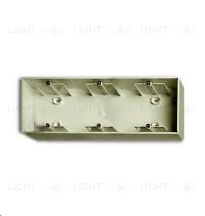 Коробка тройная для открытого монтажа ABB Basic 55, шампань 2CKA001799A0964 2CKA001799A0964