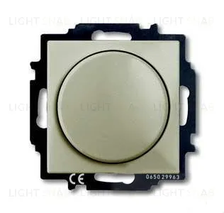 Светорегулятор проходной ABB Basic 55 60-400 Вт, шампань 2CKA006515A0845 2CKA006515A0845