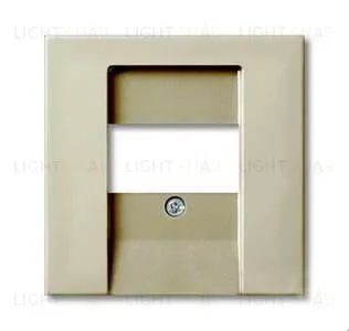 Розетка акустическая ABB Basic 55, шампань 2CKA000230A0404+2CKA001724A4312 2CKA000230A0404 + 2CKA001724A4312