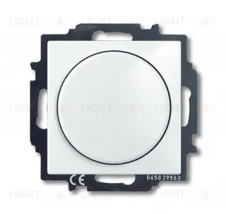 Светорегулятор проходной ABB Basic 55 60-400 Вт, белый 2CKA006515A0842 2CKA006515A0842