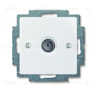 Розетка ТВ ABB Basic 55, белый 2CKA001724A4276 2CKA001724A4276