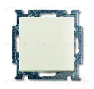 Переключатель одноклавишный ABB Basic 55, шале-белый 2CKA001012A2189 2CKA001012A2189