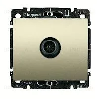 Розетка TV простая Legrand Galea Life 775965+771466 775965 + 771466