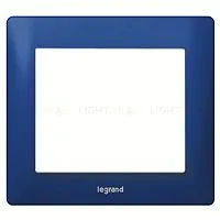 Рамка одинарная Legrand Galea Life, синий металл 771911 771911