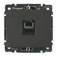 Розетка телефонная одинарная Legrand Galea Life RJ11 775938+771295 775938 + 771295