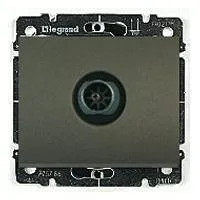 Розетка TV простая Legrand Galea Life 775965+771266 775965 + 771266