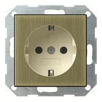 Розетка с заземлением с защитой от детей Gira 16А/250В 0453613 0453613