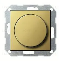 Светорегулятор поворотный Gira для LED 3-40Вт., 40-200Вт ламп накал. и галог. 030000+0650604 030000 + 0650604