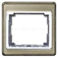 Рамка одинарная Jung SL 500, золотая бронза SL581GB SL581GB