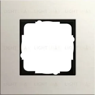 Рамка одноместная Gira Linoleum-Multiplex, светло-серый 0211220 0211220
