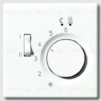 Терморегулятор Jung с выносным датчиком для электрического теплого пола, 10A/230B FTR231+LS1749BFWW FTR231 + LS1749BFWW