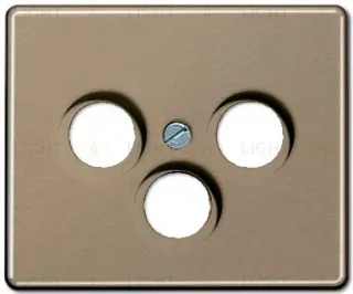 Телевизионная розетка проходная Jung TV-SAT-FM S4110+sl561satgb S4110 + sl561satgb