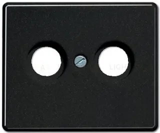 Телевизионная розетка проходная Jung TV-FM S2900-10+sl561tvsw S2900-10 + sl561tvsw