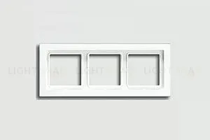 Рамка тройная Jung LS-design белый глянцевый LSD983WW LSD983WW