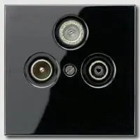 Телевизионная розетка оконечная Jung TV-SAT-FM S4100+LS990SATSW S4100 + LS990SATSW