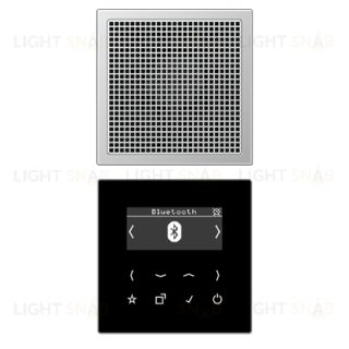 Смарт радио JUNG DAB+Bluetooth моно, черный глянцевый, динамик алюминий DABAL1BT DABAL1BT