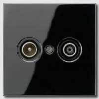 Телевизионная розетка оконечная Jung TV-FM S2900+LS990TVSW S2900 + LS990TVSW