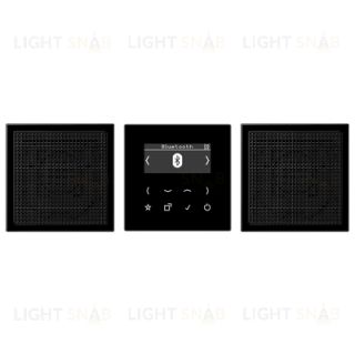 Смарт радио JUNG DAB+Bluetooth стерео, черный глянцевый DABLS2BTSW DABLS2BTSW