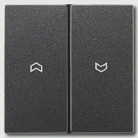 Выключатель управления жалюзи клавишный Jung, 10А/250В 509VU+al2995pan 509VU + al2995pan