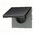 Розетка с заземлением с откидной крышкой Jung 16А/250В AL1520KLAN AL1520KLAN