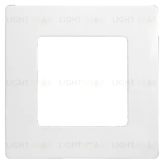 Одноместная рамка Legrand Etika белая 672501 672501