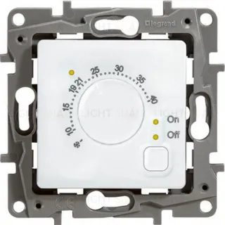Термостат для теплого пола Legrand Etika (белый) 672230 672230