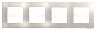 Четырехместная рамка Legrand Etika слоновая кость 672514 672514