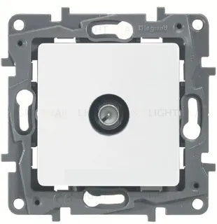 Розетка TV оконечная Legrand Etika (белая) 672265 672265