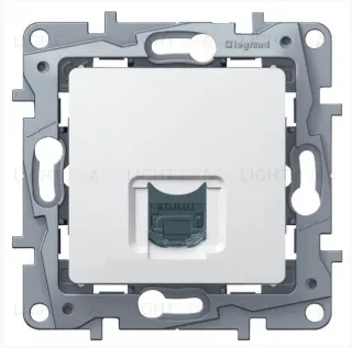 Розетка компьютерная Legrand Etika RJ45 Кат.6 UTP (белая) 672253 672253