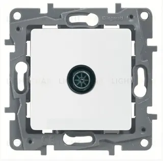 Розетка TV звезда Legrand Etika (белая) 672251 672251