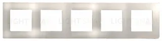Пятиместная рамка Legrand Etika слоновая кость 672515 672515