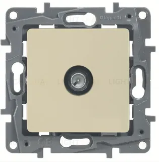 Розетка TV проходная 15дБ Legrand Etika (слоновая кость) 672363 672363