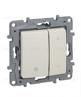 Светорегулятор нажимной 400Вт Legrand Etika (слоновая кость) 672318 672318