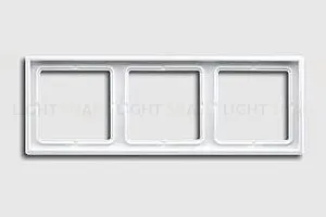 Рамка тройная Jung LS 990 белый глянцевый ls983ww ls983ww