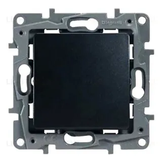 Выключатель-переключатель на винтах Legran Etika 10A (антрацит) 672605 672605