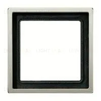 Рамка одинарная Jung LS 990 нержавеющая сталь es2981 es2981