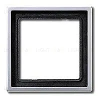 Рамка одинарная Jung LS 990 алюминий металл al2981 al2981