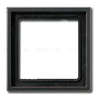 Рамка одинарная Jung LS 990 антрацит металл al2981an al2981an