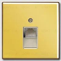 Розетка телефонная одинарная Jung RJ11 EPUAE8UPO+GO2969-1UA EPUAE8UPO + GO2969-1UA