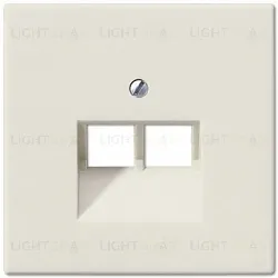 Розетка компьютерная двойная Jung RJ45 6-й кат. epuae8-8upok6+LS969-2UA epuae8-8upok6 + LS969-2UA