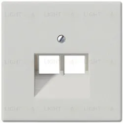 Розетка телефонная двойная Jung RJ11 EPUAE8-8UPO+LS969-2UALG EPUAE8-8UPO + LS969-2UALG