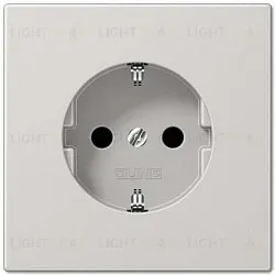 Розетка с заземлением Jung 16А/250В LS1520LG LS1520LG