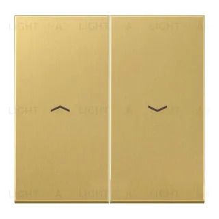 Выключатель управления жалюзи клавишный Jung, 10А/250В 509VU+ME2995PC 509VU + ME2995PC