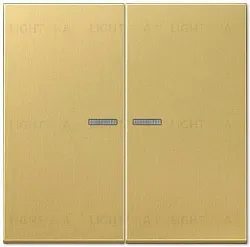 Выключатель двухклавишный с подсветкой Jung, 10А/250В 505u5+ME2995KO5C 505u5 + ME2995KO5C