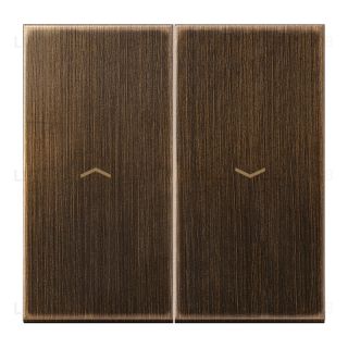 Выключатель управления жалюзи клавишный Jung, 10А/250В 509VU+ME2995PAT 509VU + ME2995PAT