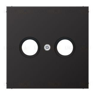 Телевизионная розетка оконечная Jung TV-FM алюминий темный S2900+AL2990TVD S2900 + AL2990TVD